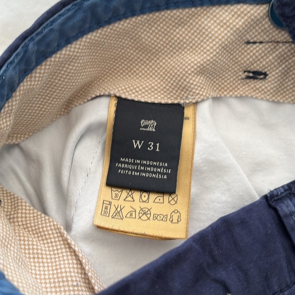 Scotch & Soda Navy Blue Shorts [Size: 31] - Picture 4 of 4